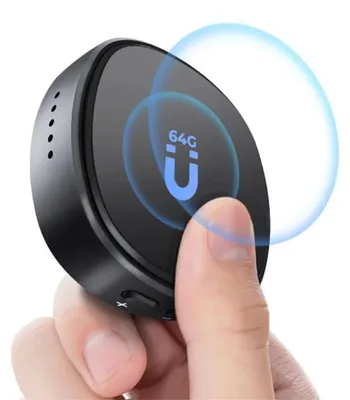 Produktbild von Digitales Diktiergerät - Sprachrecorder und Musikplayer - 32 GB Speicher - Lange Akkulaufzeit - Sprachaktivierte Aufnahme - Rauschunterdrückung - USB - Eingebauter Lautsprecher