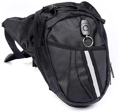 Produktbild von Beintasche,Schwarz Beintasche Outdoor Beintasche Motorrad Beintasche Herren GüRtel Beintasche Wasserdicht Beintasche