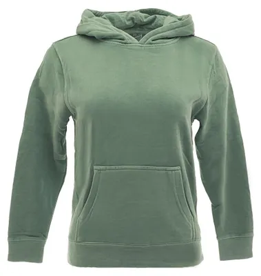 Produktbild von Hoodie Uni Pullover Sweatshirt warm Vlies Kapuze Pulli Tasche 7350 grün XL