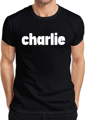 Obrázek produktu pro Charlie Writing Charlie Kirk Protest Republican Patriot Pánské tričko, černá, M
