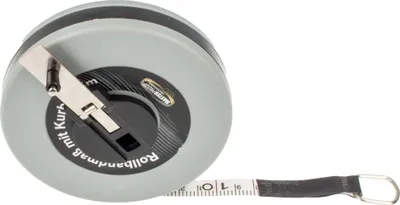 Produktbild von MASTERPROOF PROFESSIONAL Rollbandmaß 15 m, Kunststoffgehäuse mit Kurbel