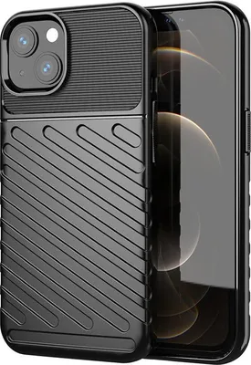 Produktbild von Thunder Case flexible Panzerhülle iPhone 13 mini schwarz