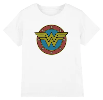 Obrázek produktu pro Tričko Wonder Woman pro děti, vintage design TV41110 (velikost 140-146) (bílá)