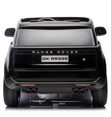 Produktbild von ES-Toys Elektro Kinderauto Land Rover Range Rover, 2 Sitzer, EVA-Reifen, Allrad schwarz