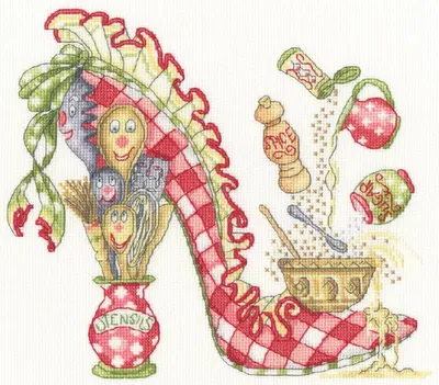 Obrázok produktu pre Súprava na vyšívanie krížikom Bothy Threads "Sugar And Spice", XSK24, 25x22cm, DIY