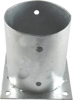 Produktbild von Pfostenhalter 150 mm, verzinkt, für Zäune und Konstruktionen auf Beton