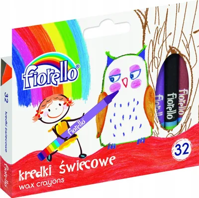 Image de Crayons de cire /32 pièces/ Fiorello 170-1387