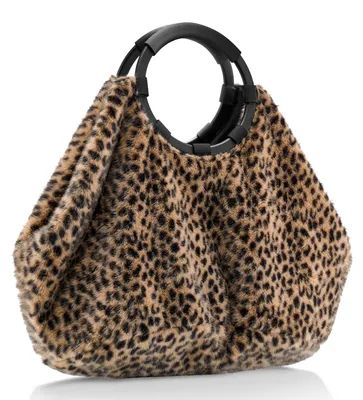 Produktbild von Reisenthel loopbag hobo, Frau, Hobo-Tasche, Reißverschlusstasche, Braun, Schwarz, Muster, Schwarz