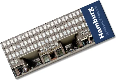 Produktbild von streetline Hamburg Sprinkenhof Fassade Panorama Souvenir Magnet