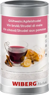 Produktbild von Glühwein Apfelstrudel ca. 1kg 1200ml - Gewürzmischung von Wiberg