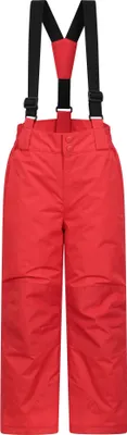 Productafbeelding van Mountain Warehouse - Kinderbroek voor skiën, model "Raptor" MW1565 (104) (Actieve rode kleur)