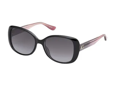 Produktbild von Guess GU7554 01B shiny black 54/17/140 Damen Sonnenbrillen