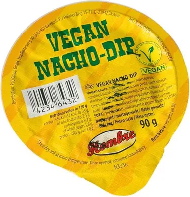 Produktbild von Hombre Vegan Nacho-Dip 90g