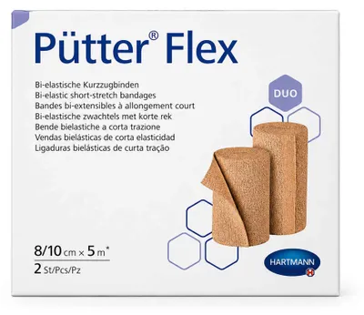 Zdjęcie produktu dla Pütter Flex Duo Bandaż 8/10 cmx5 m 2 szt