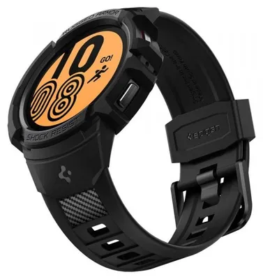 Obrázek produktu pro Spigen ACS11223, Pouzdro + pásek, Chytré hodinky, Černá, Google, Pixel Watch 4 (45mm), Termoplastický polyuretan (TPU)