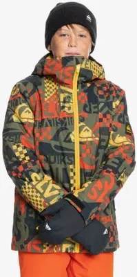 Produktbild von QUIKSILVER MISSION PRINTED KINDERJACKE - grün - S