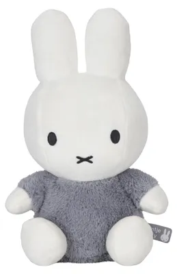 Obrázek produktu pro Miffy Fluffy plyšová hračka - 25 cm - modrá