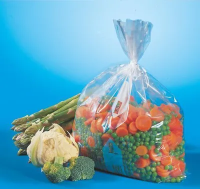 Zdjęcie produktu dla 900 torebek do mrożenia Papstar, LLDPE 3 l 32 cm x 25 cm przezroczyste w składanym pudełku 14158