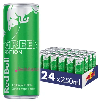 Immagine prodotto di Red Bull Energy Drink, Gusto Dragon Fruit, 250 ml (24 Lattine)