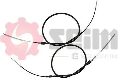 Produktbild von SEIM Handbremsseil Seilzug Feststellbremse für VW POLO (6N2) Hinten 823360