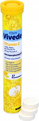 Zdjęcie produktu dla E.elk.VIVEDE Vit.C Br.Tab.17ST