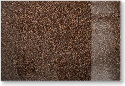 Produktbild von DEQORI Schneidebrett Glas 30x20 cm 'Kaffeebohnenmeer' Schneideplatte Servierplatte groß