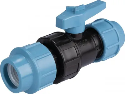 Produktbild von PVC-Ventil für Polyethylenrohr 32 mm