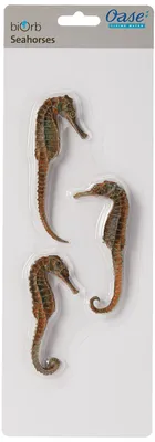 Produktbild von biOrb 55063 Seepferdchen 3er-Set, natur - Seepferdchen-Skulpturen-Set, Aquarium