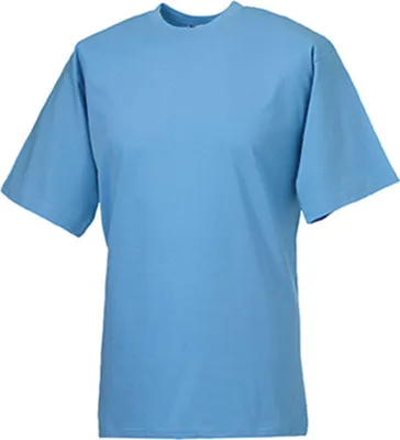 Produktbild von Russell R-180M-0 | Silver Label Herren T-Shirt - Farbe: Sky - Größe: XL