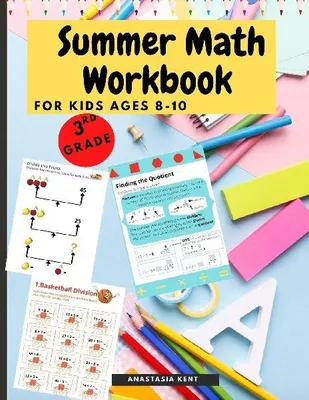 Produktbild von Summer Math Workbook for kids Ages 8-10