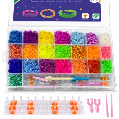 Produktbild von La Manuli Zestaw Gummibänder zum Herstellen von Armbändern, LA.GM03