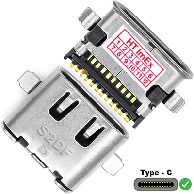Produktbild von USB-C Ladebuchse Strombuchse Netzteilbuchse für Lenovo ThinkPad L580, L580 (20LW), L580 (20LX)