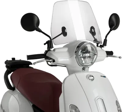 Produktbild von Windschild Puig Trafic 310x370mm mit ABE, klar für SYM Fiddle 50 2021