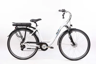 Immagine prodotto di F.lli Schiano Sch E-Moving 28" - City E-Bike, Telaio Alluminio, Ruote 28", Cambio 7 Velocità, Motore 250 W, Batteria 36V x 13 Ah - Colore Bianco