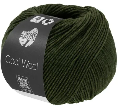 Produktbild von Lana Grossa - Cool Wool Melange 1495 lodengrün meliert
