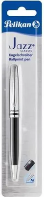 Produktbild von Pelikan Drehkugelschreiber Jazz Classic Metall schwarz Blister