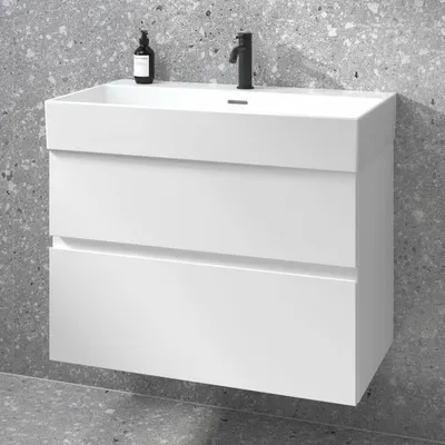 Produktbild von Ideal Standard Lastani Waschtisch mit Unterschrank und Waschtischarmatur 81,5 cm