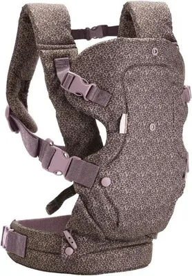 Productafbeelding van Ergonomische draagzak voor pasgeborenen en baby's, geschikt voor een gewicht van 36-145 kg, met luipaardprint