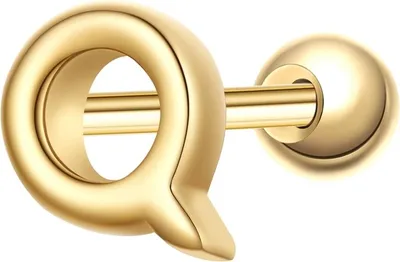 Produktbild von Glanzstücke München Piercing Buchstabe Q Sterling Silber 50084914