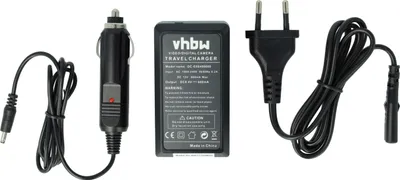 Produktbild von vhbw Ladegerät kompatibel mit Olympus OM-D E-M10 Mark III, E-M10 Mark IV Kamera Camcorder/Akku - Ladeschale, Kfz-Adapter, Ladeanzeige, 8,4 V