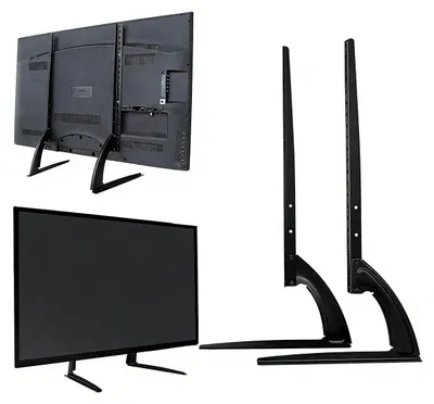 Produktbild von TV Halterungen, TV Ständer Universal – Höhenverstellbarer Fernseher Standfuß 39–70" TV Halterung, Standfüße & Beine, Max. 45 kg Belastung