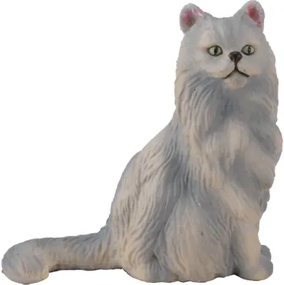Produktbild von Collecta 88329 Perserkatze sitzend 4,5 cm Hunde und Katzen