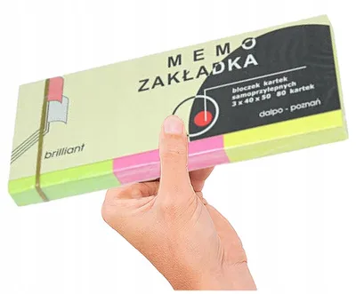 Produktbild von Dalpo Farbige Selbstklebe-Haftnotizen 80 Blatt