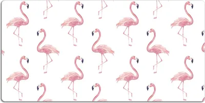 Produktbild von Schreibtischmatte Tischunterlage 100x50 cm Mauspad - Flamingos