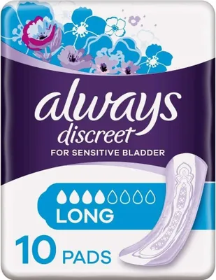 Produktbild von Always Discreet Inkontinenz Long 10er (1er Pack)