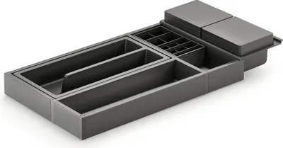 Produktbild von NABER PASSO Ordnungs-Set 1 / 270 für Schubladentiefe 270 mm / STOREX / Schrankzubehör / Unterschrankausstattung
