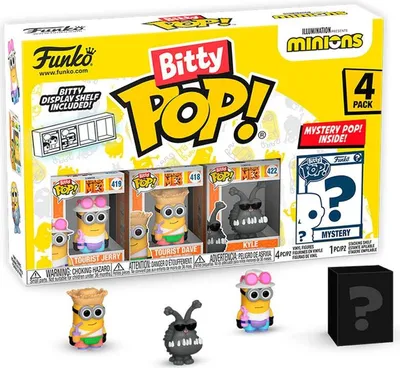 Obrázok produktu pre Blistrové balenie Bitty POP Minions zberateľské figúrky série 4