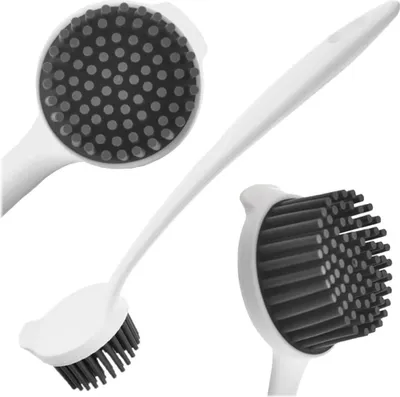 Produktbild von Praktische Spülbürste für Küchenutensilien mit Silikonbürste
