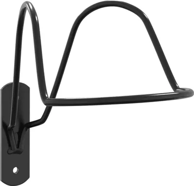 Produktbild von Wandhalter für Reithelm Schwarz Stahl
