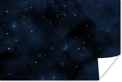 Produktbild von MuchoWow® Poster Nacht - Universum - Sternenhimmel 60x40 cm - Schlafzimmerdekoration